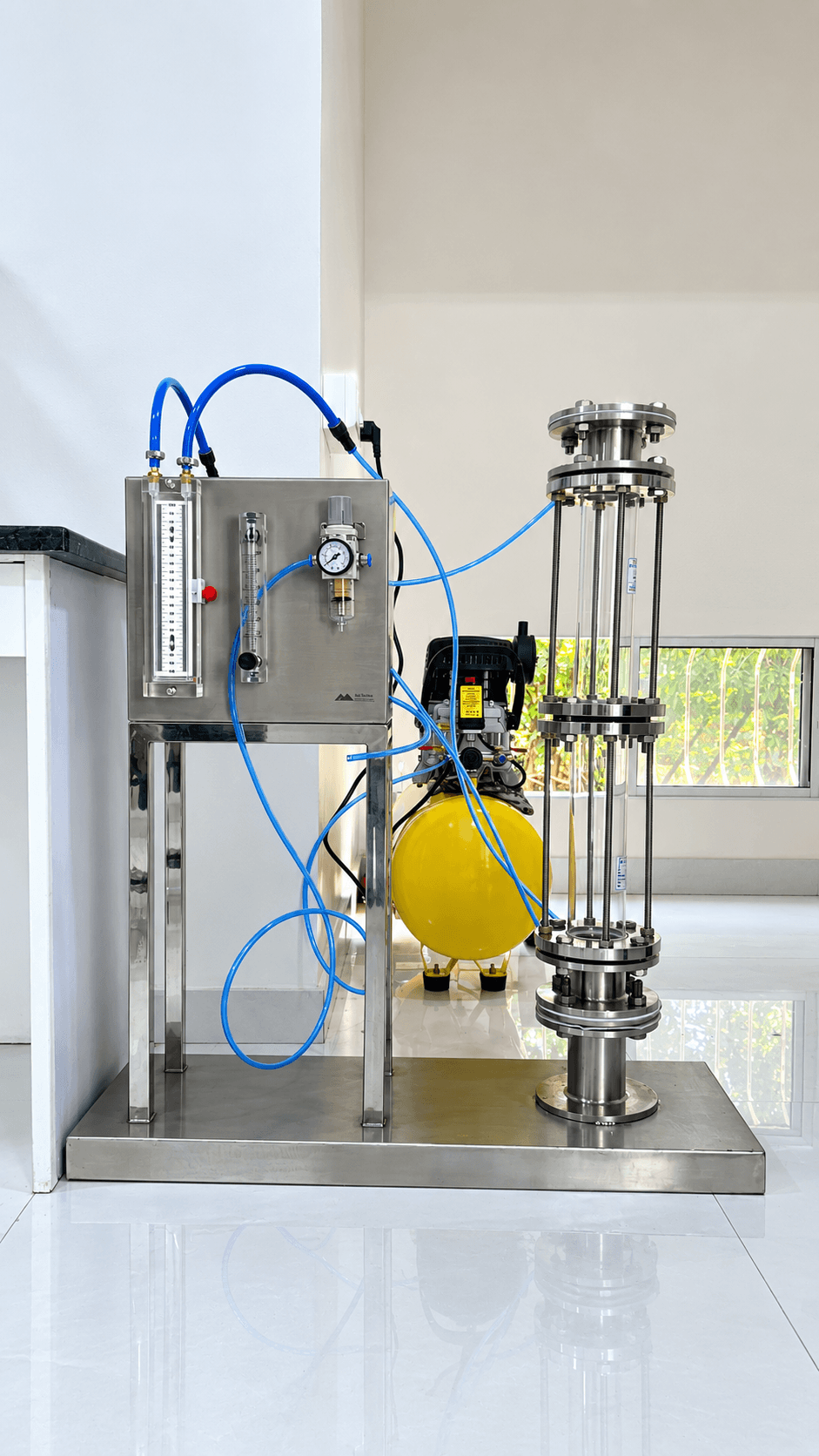 Fluidization–Deaeration Tester